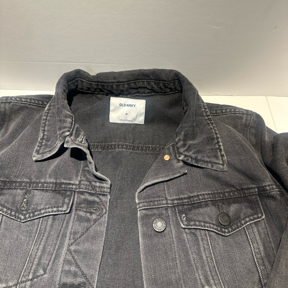 Old Navy Charcoal Denim Blazer - Picture 4 of 4